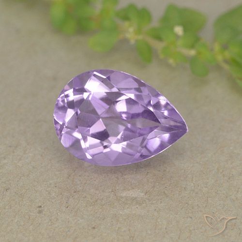 2.11克拉天然紫水晶，梨形，VVS-VS