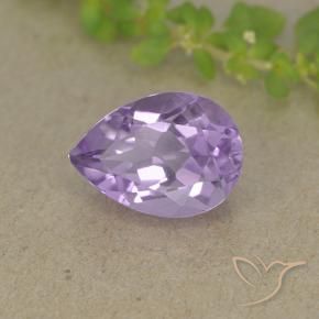 2.11克拉天然紫水晶，梨形，VVS-VS