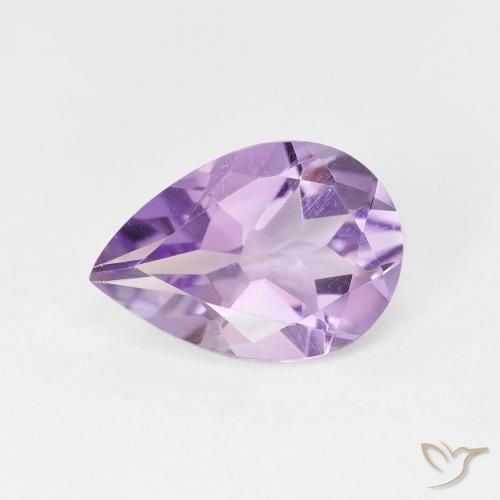 1.63ct 天然 深鸢尾紫 紫水晶, 梨形, VVS-VS