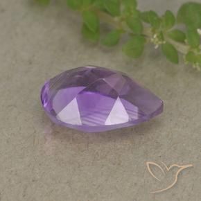 1.80克拉天然紫水晶，梨形，VVS-VS