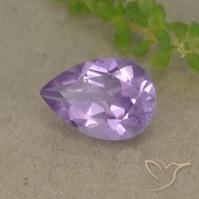 1.83克拉天然紫水晶，梨形，VVS-VS