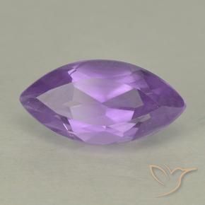 1.78克拉天然紫水晶，榄尖形，VS