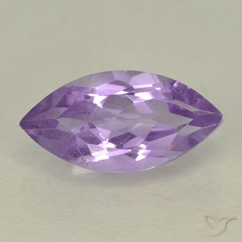 1.82ct 天然 中紫 紫水晶, 榄尖形, VS
