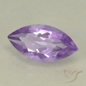 1.82克拉天然紫水晶，榄尖形，VS