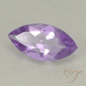 1.49克拉天然紫水晶，榄尖形，VS