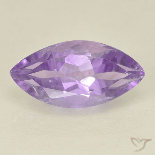 1.99ct 天然 粉紫罗兰色 紫水晶, 榄尖形, VS