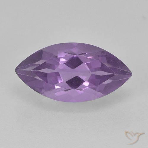1.88ct 天然 中紫 紫水晶, 榄尖形, VS