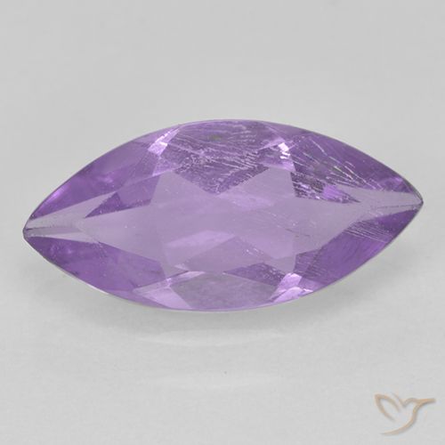 1.31ct 天然 中紫 紫水晶, 榄尖形, VS-SI