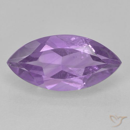 1.70ct 天然 中紫 紫水晶, 榄尖形, VS-SI
