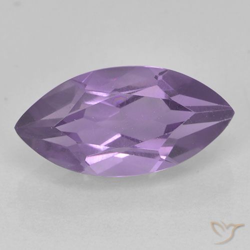 1.84ct 天然 中紫粉色 紫水晶, 榄尖形, VS