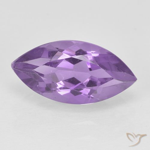 1.79ct 天然 中紫 紫水晶, 榄尖形, VS