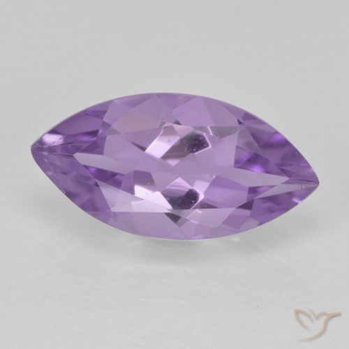 1.47ct 天然 中紫 紫水晶, 榄尖形, VS