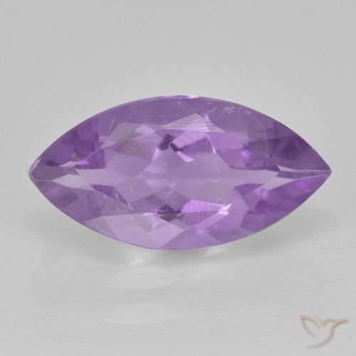 1.57ct 天然 中紫 紫水晶, 榄尖形, VS-SI