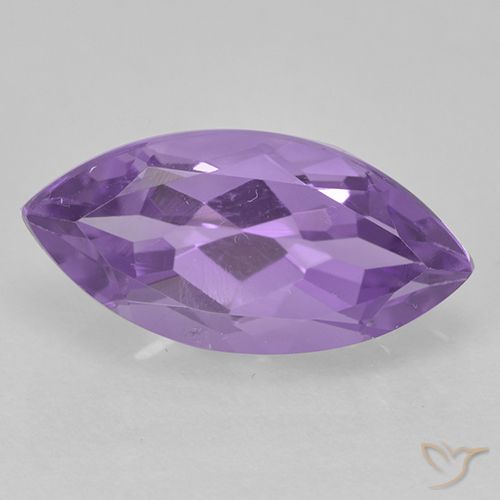 1.84ct 天然 中紫 紫水晶, 榄尖形, VS