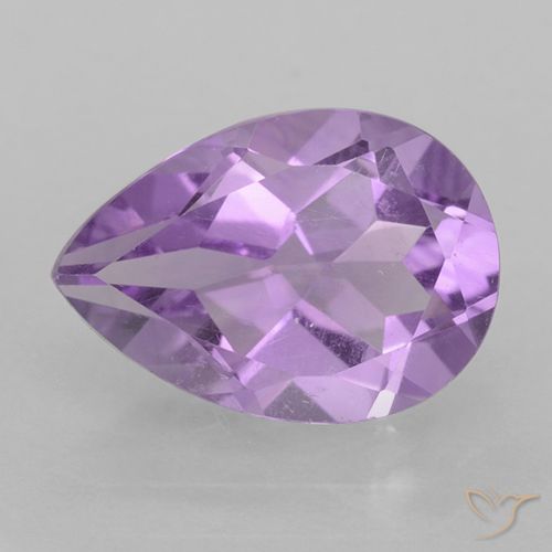 1.77克拉天然紫水晶，梨形，VVS-VS