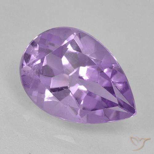 1.84克拉天然紫水晶，梨形，VVS-VS