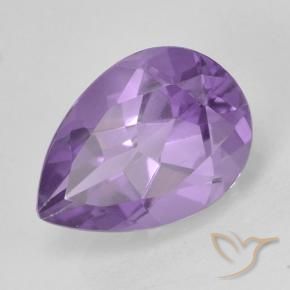 1.83克拉天然紫水晶，梨形，VVS-VS