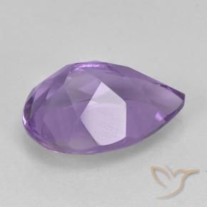 1.83克拉天然紫水晶，梨形，VVS-VS