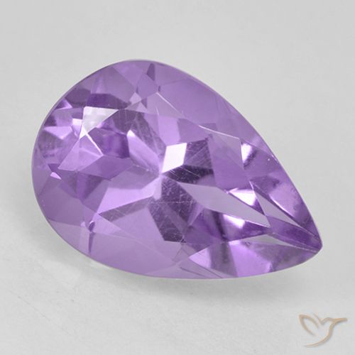 1.80克拉天然紫水晶，梨形，VVS-VS