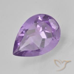 1.96克拉天然紫水晶，梨形，VVS-VS