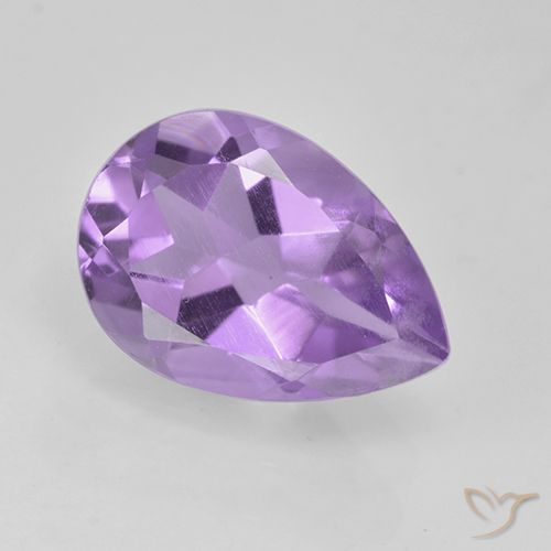 1.87克拉天然紫水晶，梨形，VVS-VS