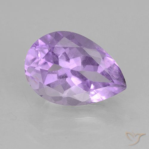 1.92ct 天然 鸢尾紫 紫水晶, 梨形, VS