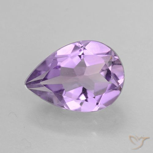 1.71ct 天然 中紫 紫水晶, 梨形, VVS-VS