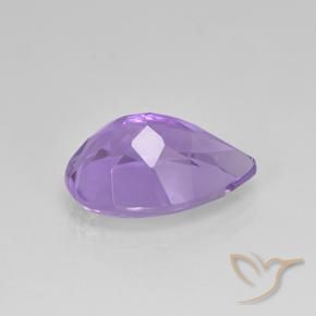4.58克拉天然紫水晶，梨形，VVS-VS