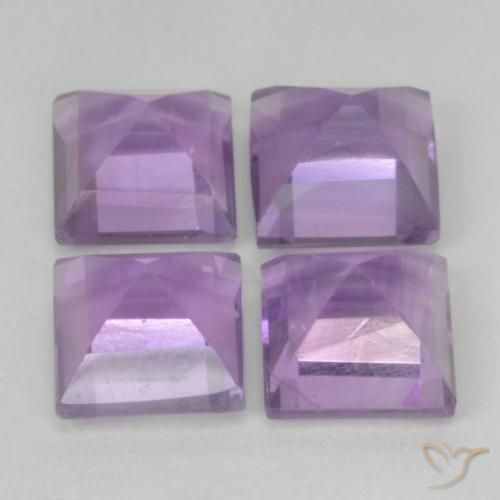 4.65克拉天然紫水晶，正方形，VS