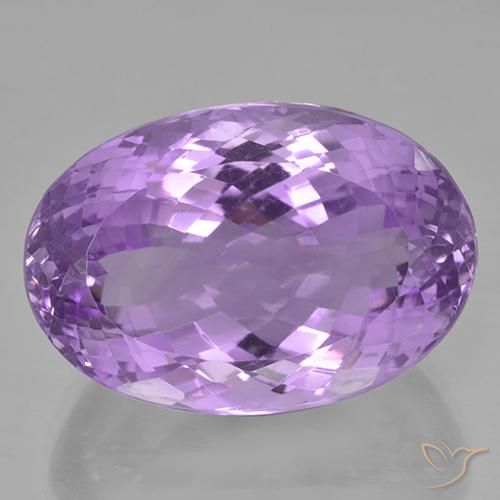 44.27ct 天然 紫色紫罗兰色 紫水晶, 椭圆形, IF