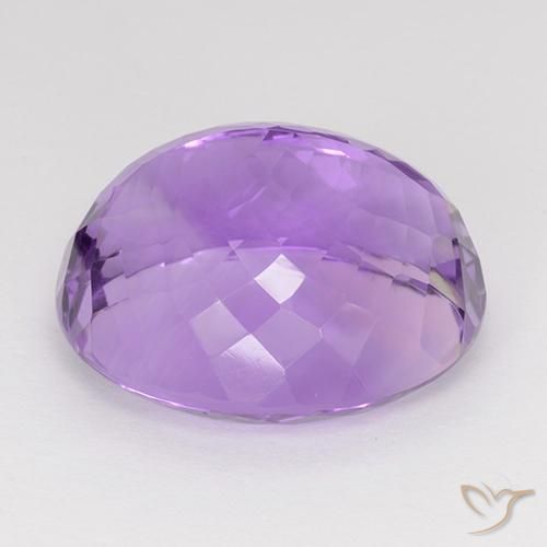26.88克拉天然紫水晶，椭圆形，IF