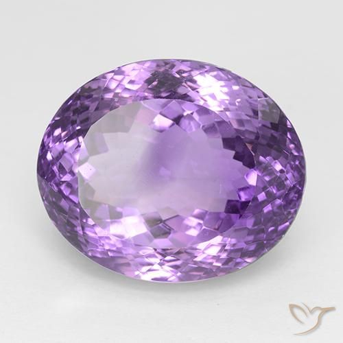30.81克拉天然紫水晶，椭圆形，IF