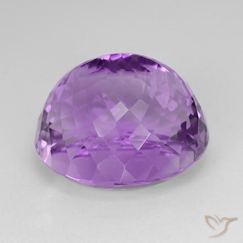 31.90克拉天然紫水晶，椭圆形，VVS