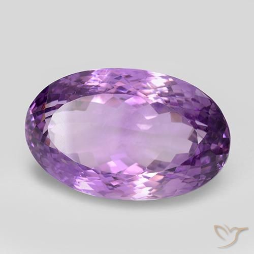 26.39克拉天然紫水晶，椭圆形，VVS
