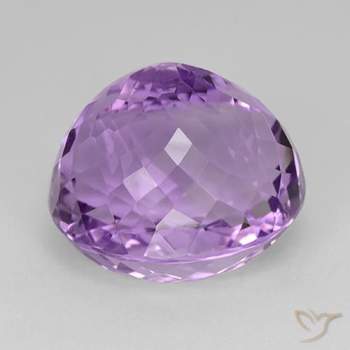 30.39克拉天然紫水晶，椭圆形，VVS