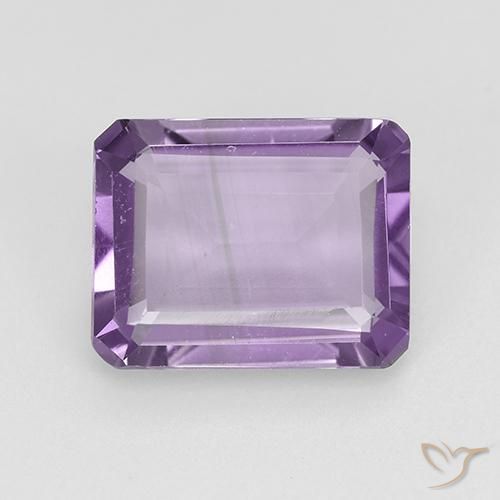 1.91ct 天然 中紫 紫水晶, 祖母绿式切割, VVS