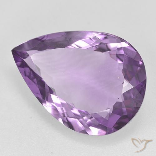 7.98克拉天然紫水晶，梨形，VVS-VS