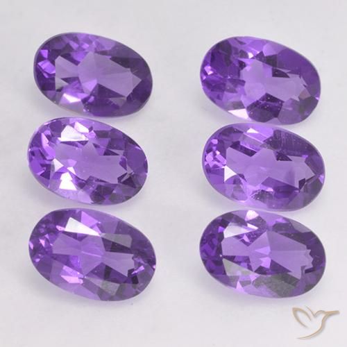 2.61ctw 天然 中紫 紫水晶, 椭圆形, VVS-VS