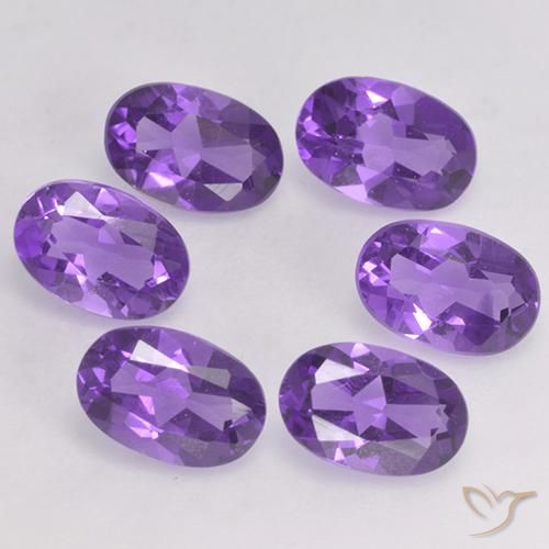 2.61克拉天然紫水晶，椭圆形，VVS-VS