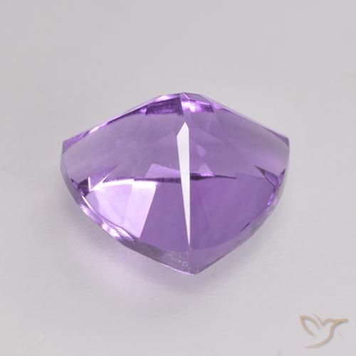 2.34克拉天然紫水晶，胖三角形，VVS-VS