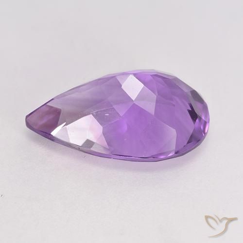 4.74克拉天然紫水晶，梨形，VVS-VS