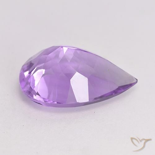 4.82克拉天然紫水晶，梨形，VVS-VS