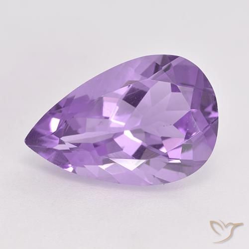 4.68克拉天然紫水晶，梨形，VVS-VS