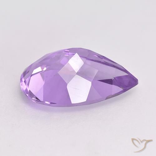 4.68克拉天然紫水晶，梨形，VVS-VS