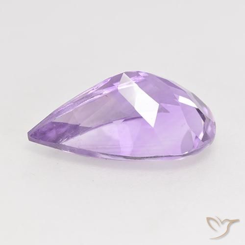 4.32克拉天然紫水晶，梨形，VVS-VS