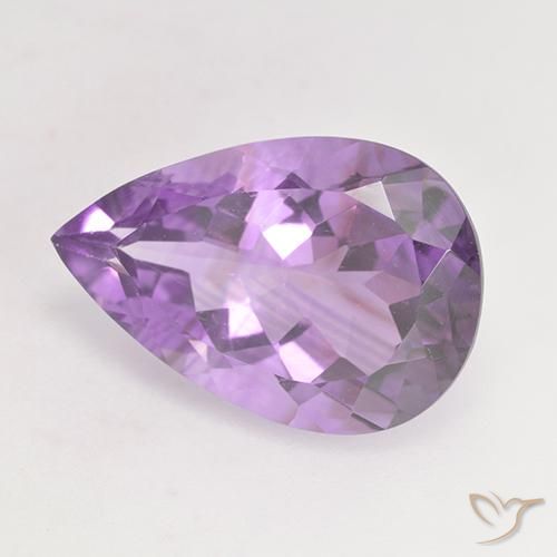 4.78克拉天然紫水晶，梨形，VVS-VS