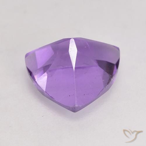 1.62克拉天然紫水晶，胖三角形，VS