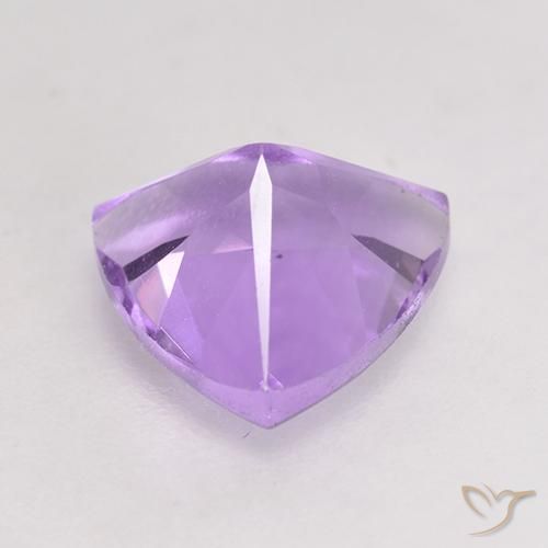 1.54克拉天然紫水晶，胖三角形，VS