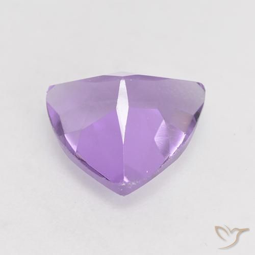 1.56克拉天然紫水晶，胖三角形，VS