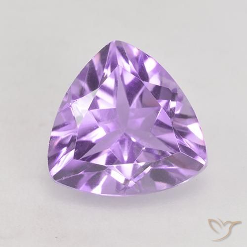 1.77ct 天然 粉紫罗兰色 紫水晶, 胖三角形, VS